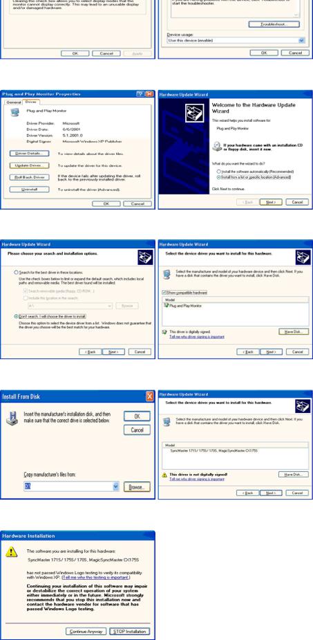 Samsung SYNCMASTER 753MS User Manual