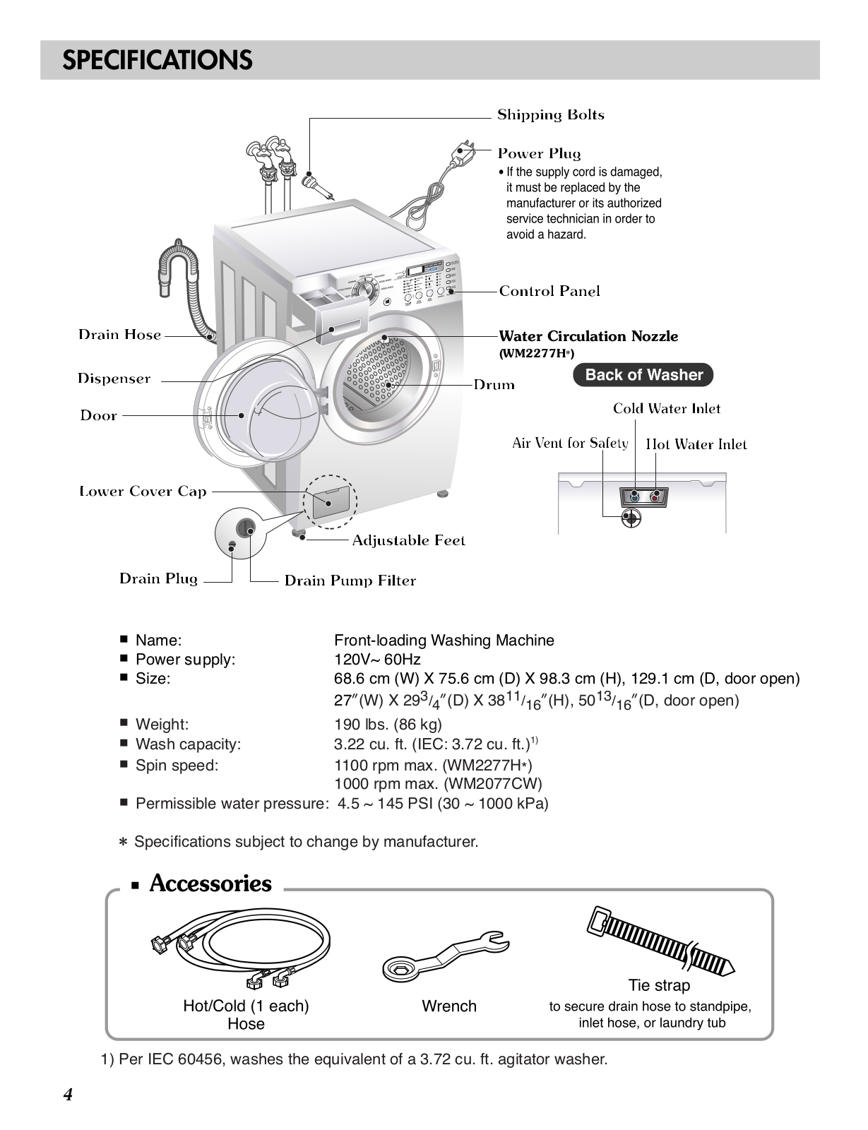 Espec WM2075xx Service Manual