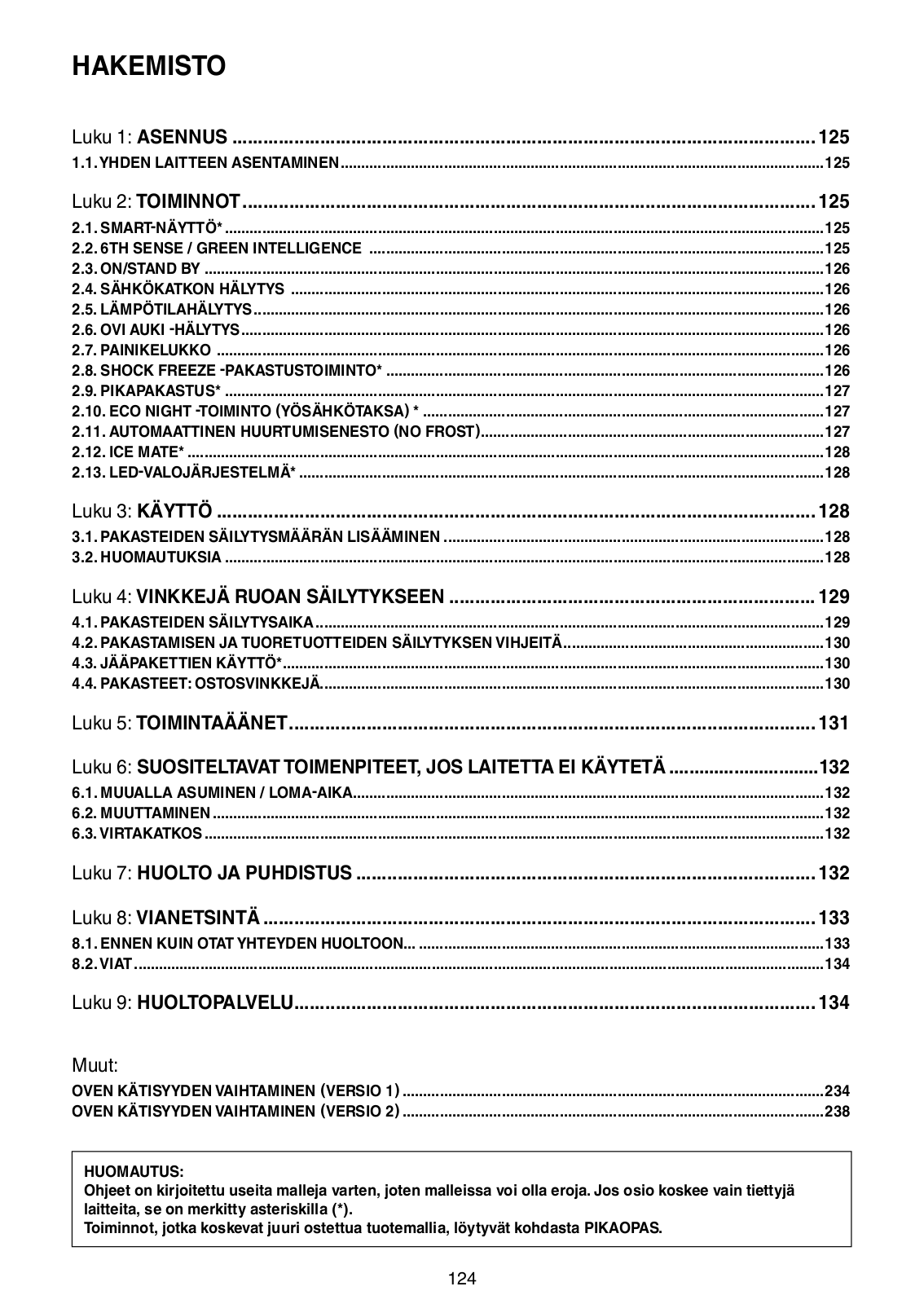 WHIRLPOOL ACO070 User Manual