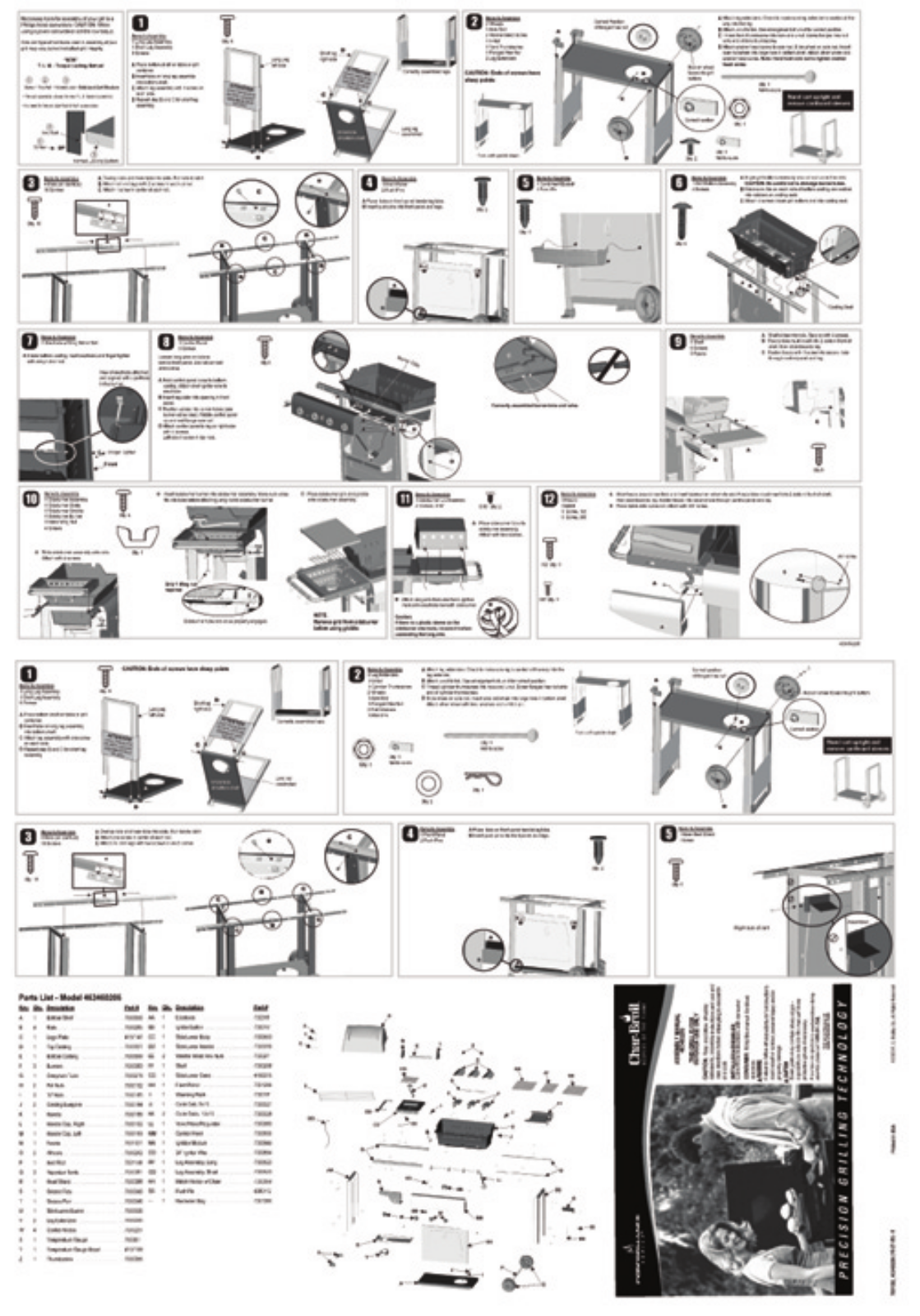 Charbroil 463460206 Owner's Manual