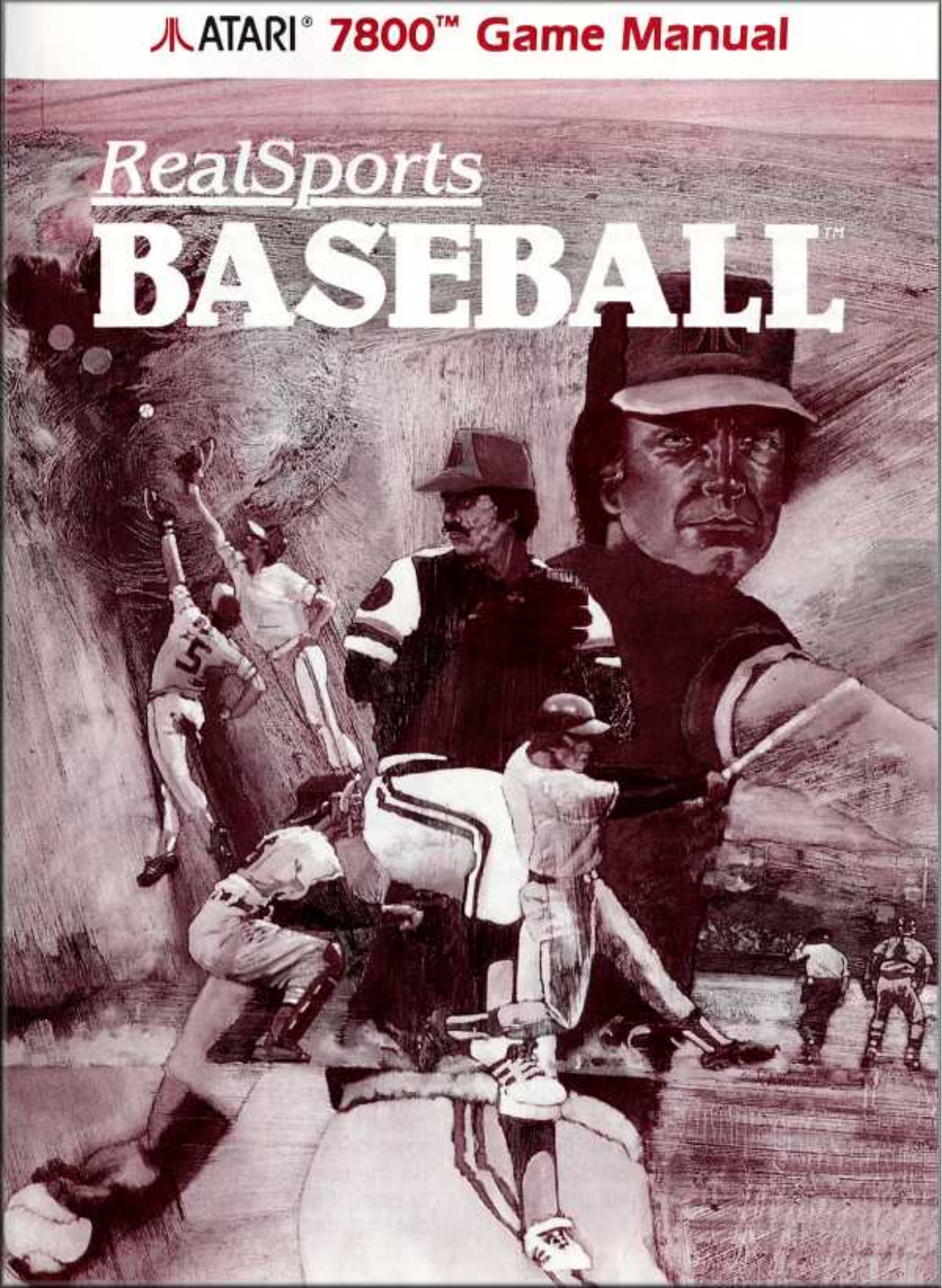 Atari RealSports Baseball (1988) User guide