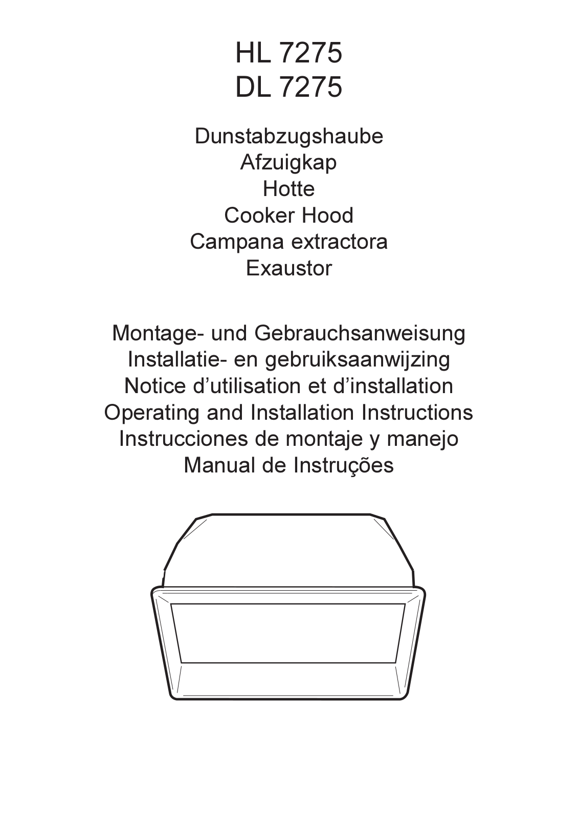 ELECTROLUX HL7275M User Manual