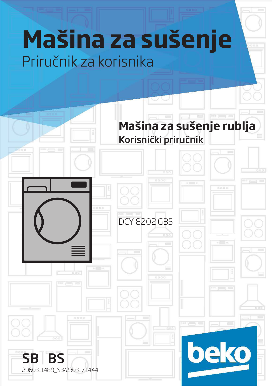 Beko DCY 8202 GB5 User manual