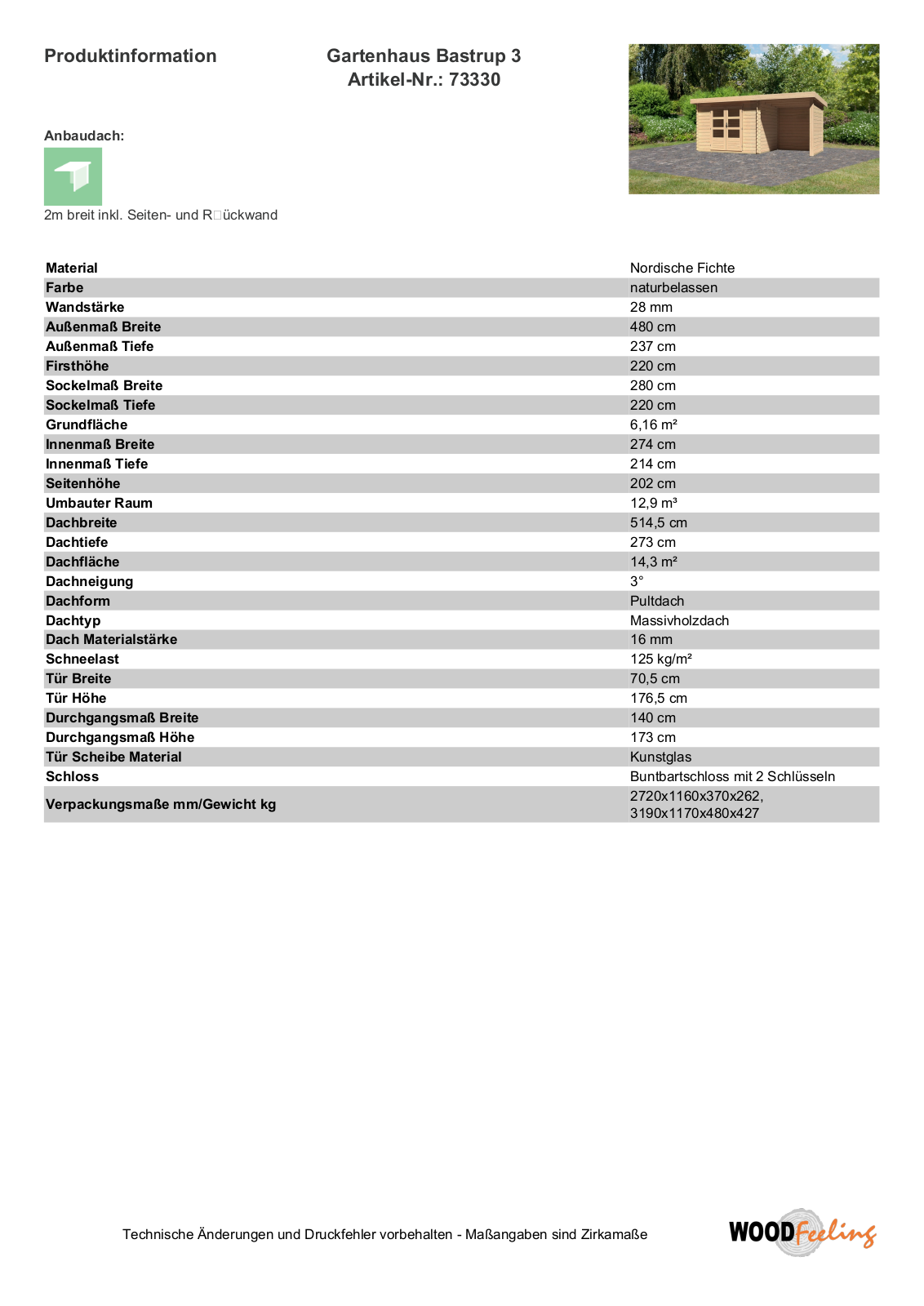 Karibu 73330 User Manual