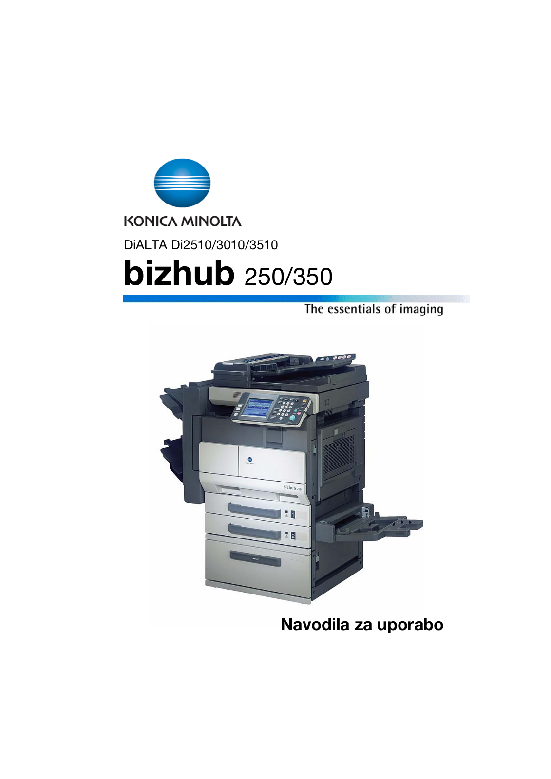 Konica minolta BIZHUB 250, BIZHUB 350 User Manual