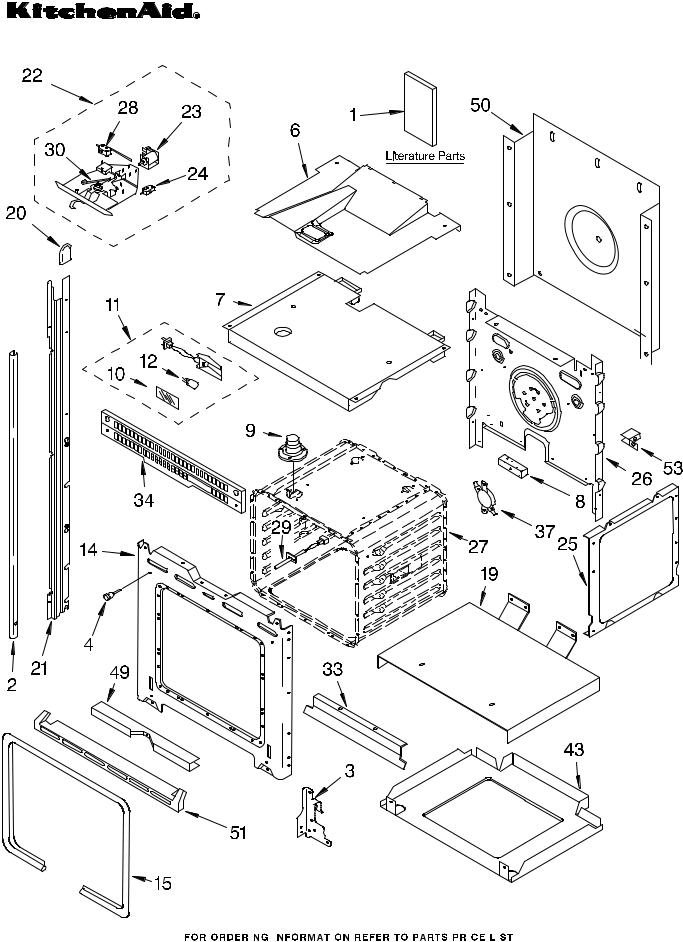 KitchenAid KEBS277DWH12 Parts List