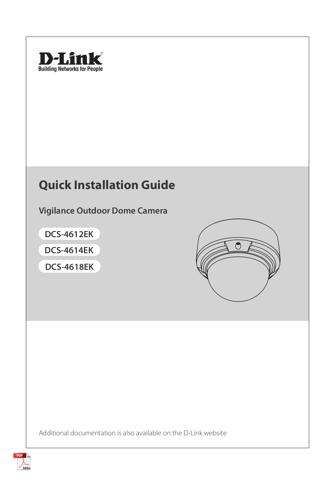 D-Link DCS-4612EK, DCS-4614EK, DCS-4618EK Quick Start Guide