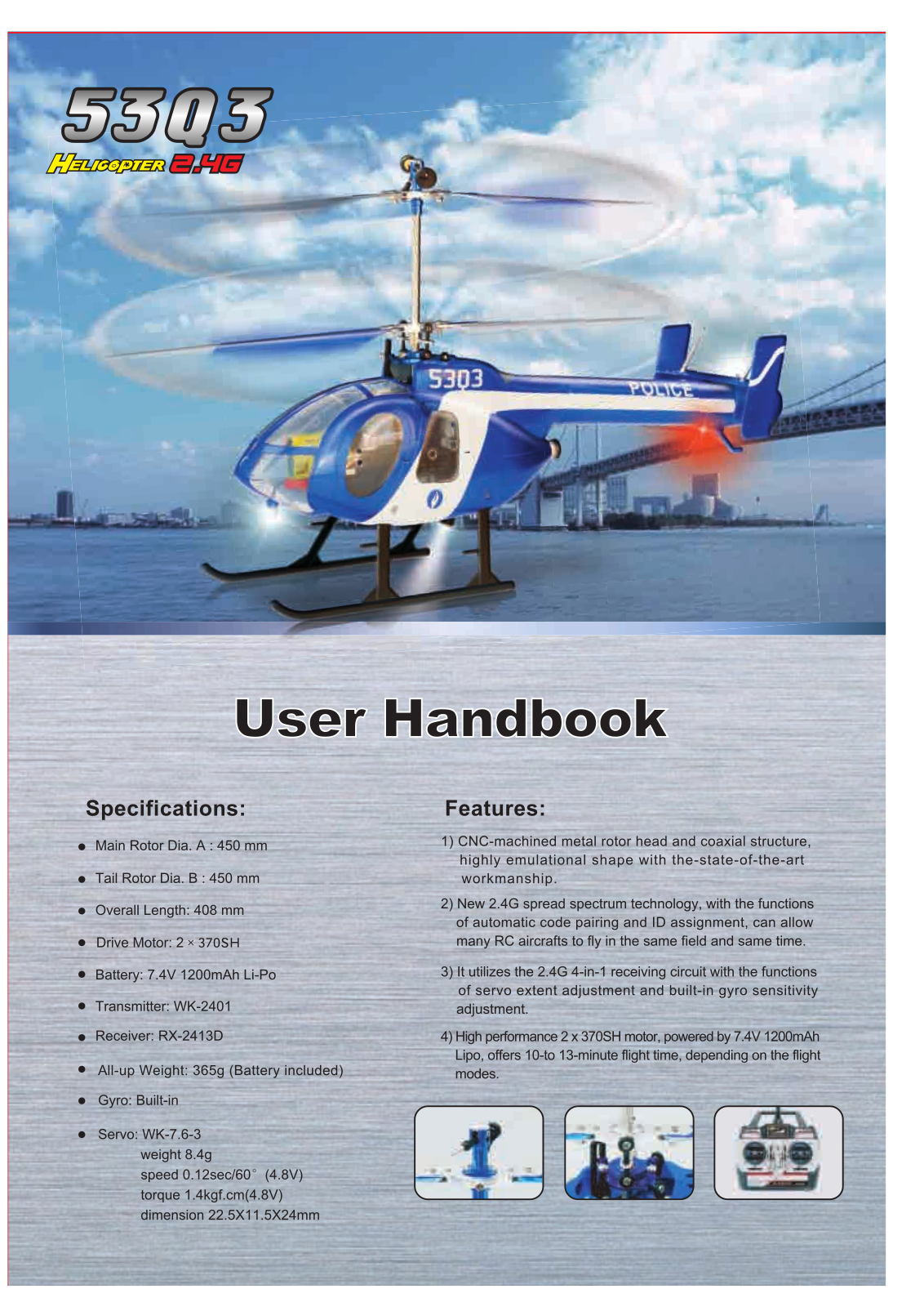 Walkera 53Q3 User guide