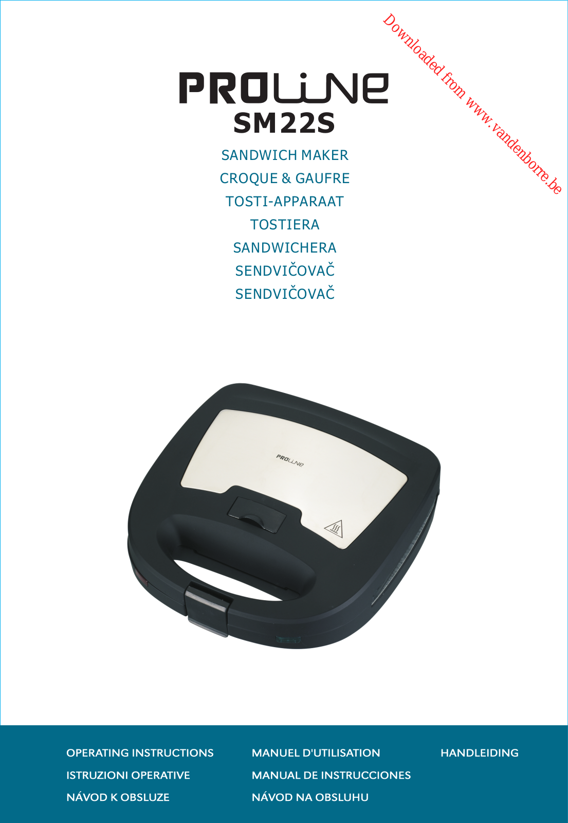 PROLINE SM23S User Manual - ManualMachine.com