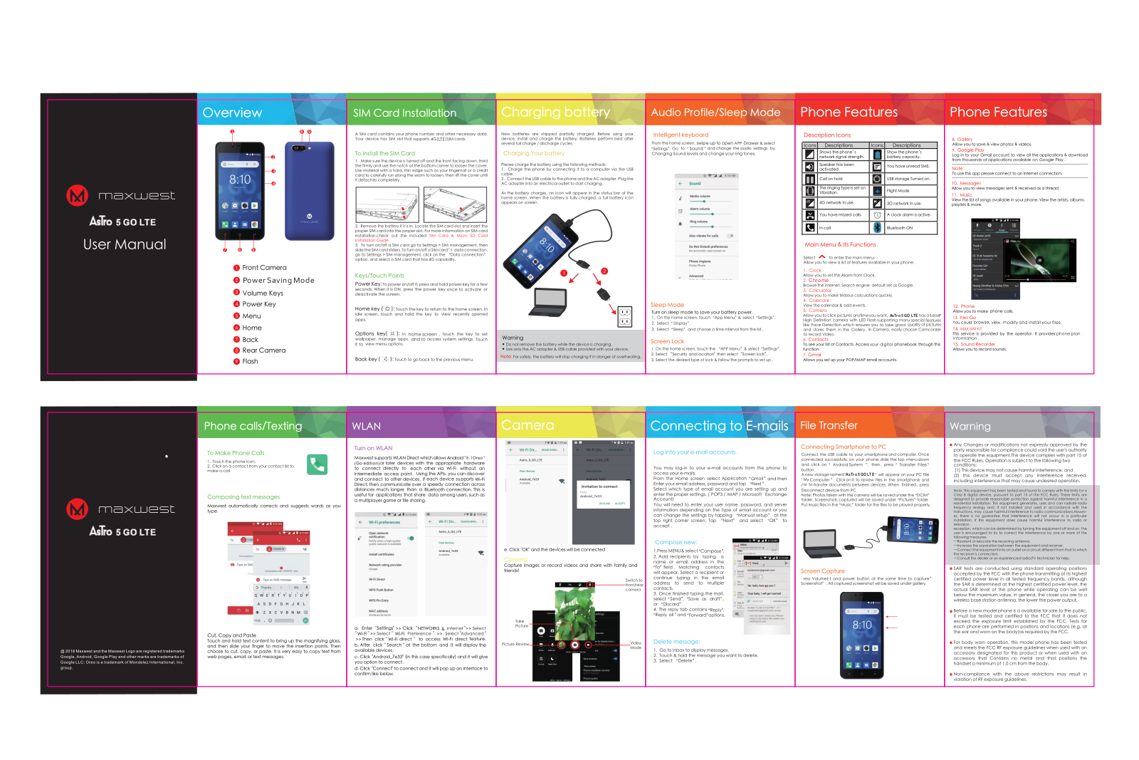 MAXWEST ASTRO5GOLTE User Manual