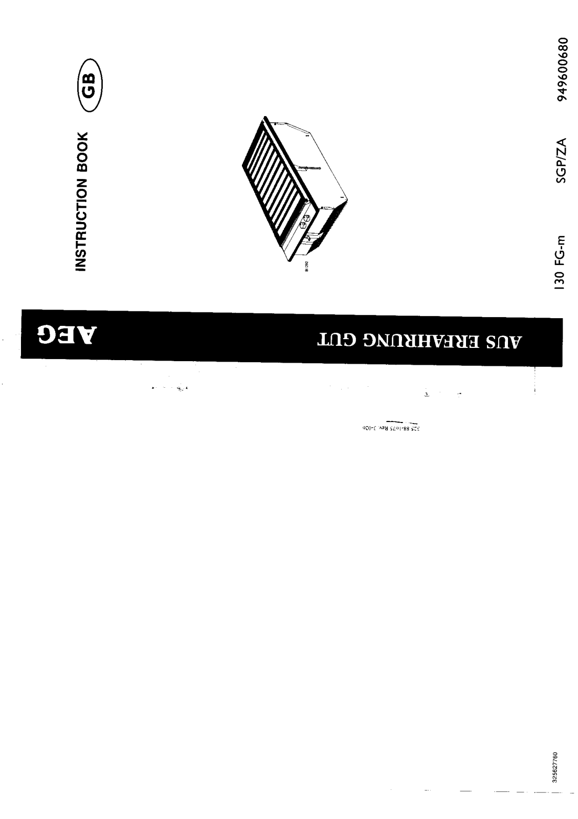 AEG-Electrolux 130FGM, S2232-1E, S2232-4E, S222E, S223-1E User Manual