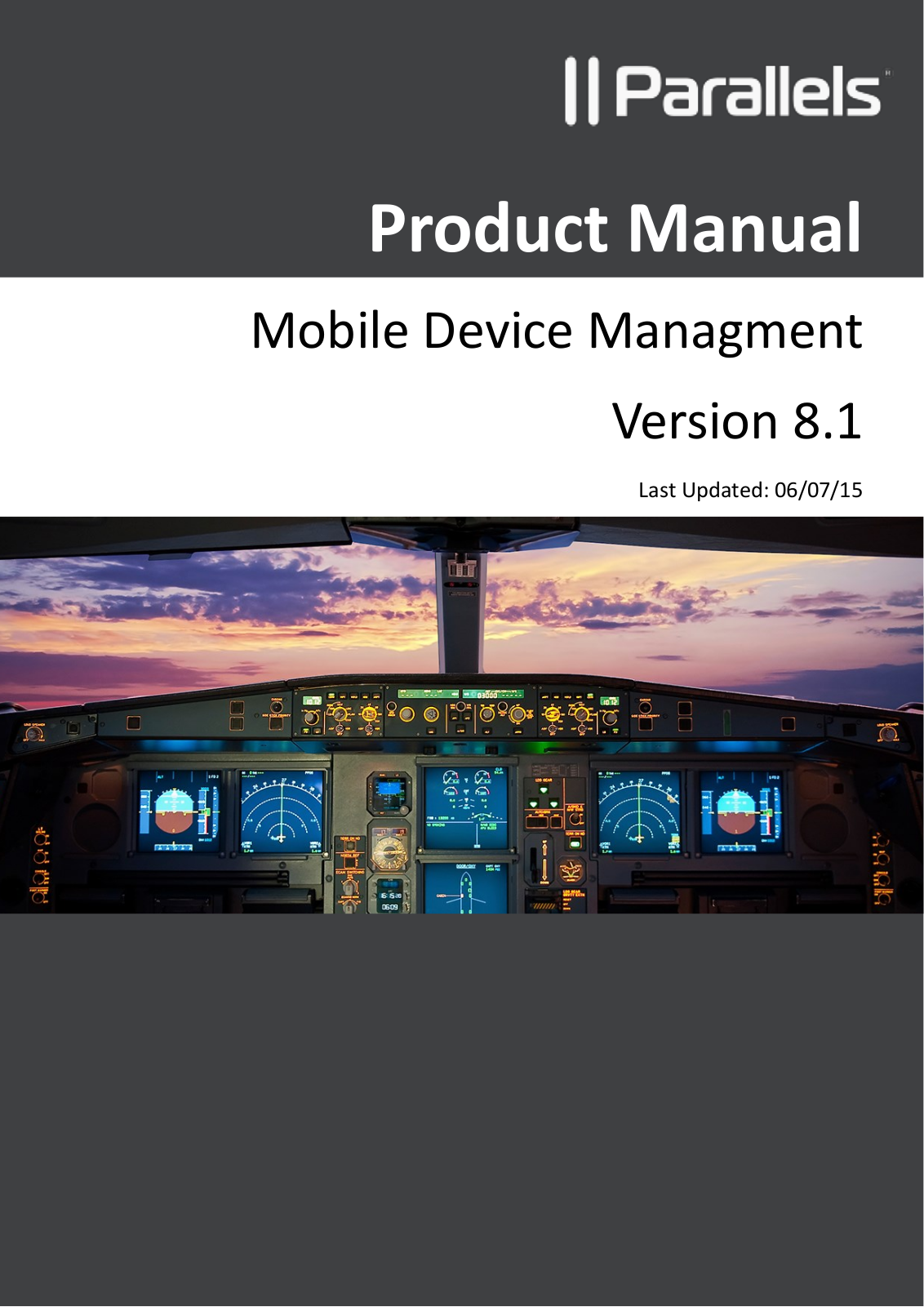 Parallels Mobile Device Managment Product Manual