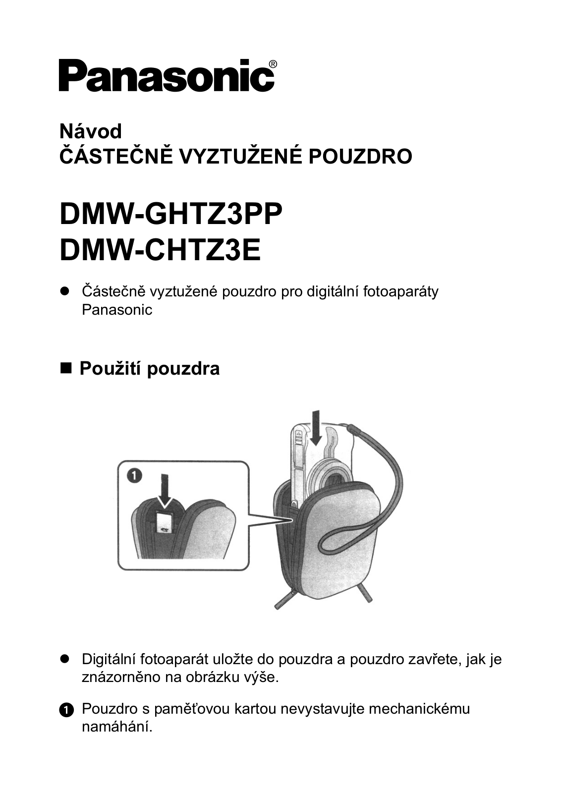 Panasonic DMW-CHTZ3E User Manual