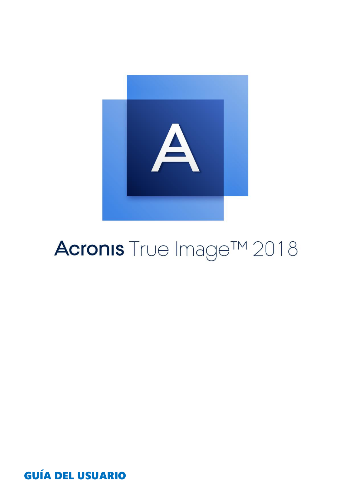 Acronis True Image 2018 Instruction Manual