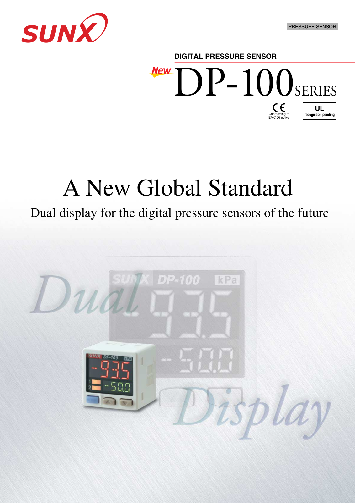 SUNX DP-100 User Manual