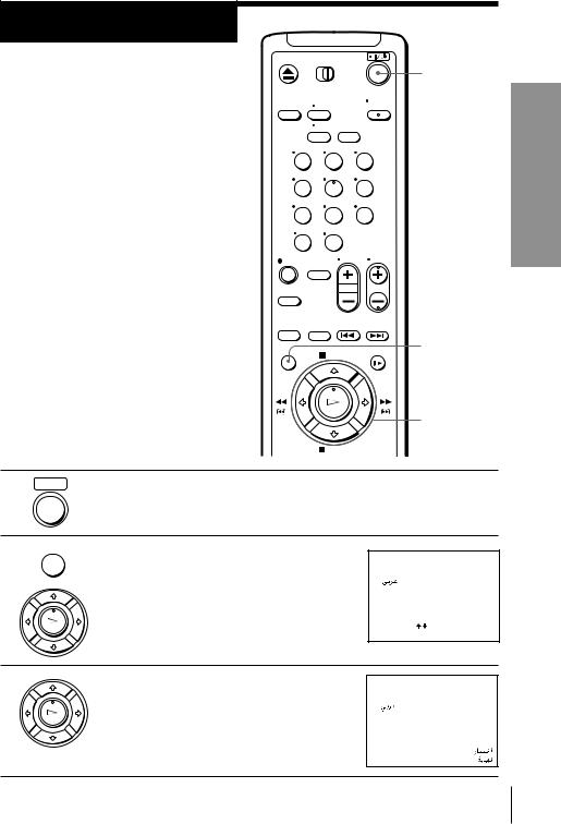 Sony SLV-ED33ME, SLV-ED25PS-TH, SLV-ED15PS User Manual