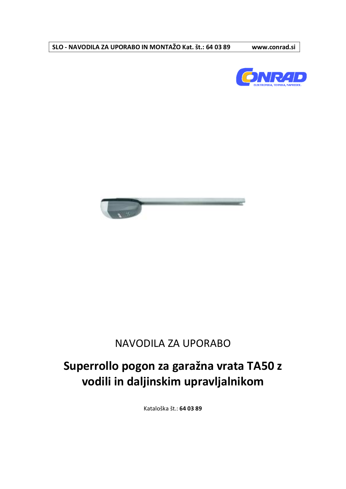 Superrollo Professional TA50 User manual