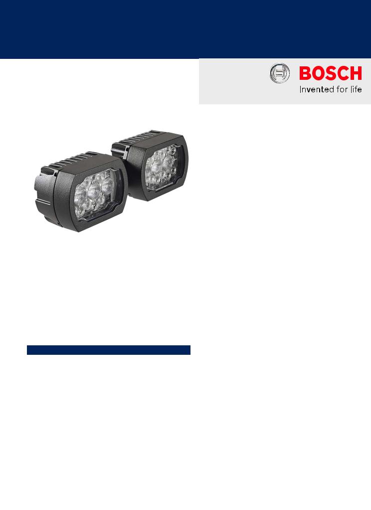Bosch MIC-ILW-300, MIC-ILG-300, MIC-ILB-300 Specsheet