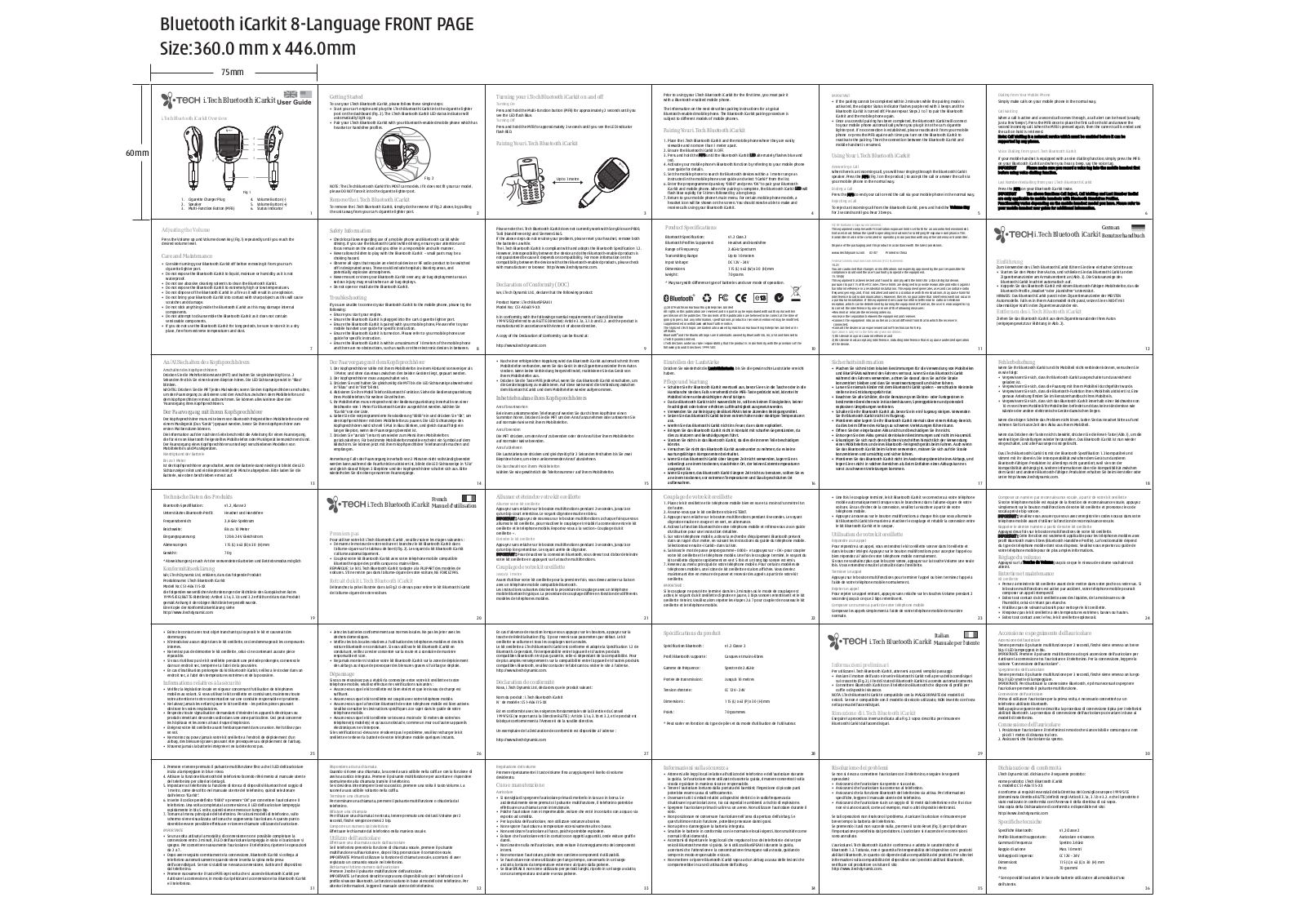 i Tech Dynamic C51 A06115 XX User Manual