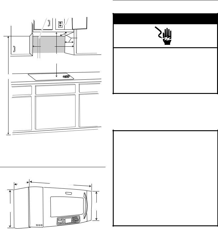 KitchenAid KHMS2056SBL, KHMS2056SWH Installation Instructions