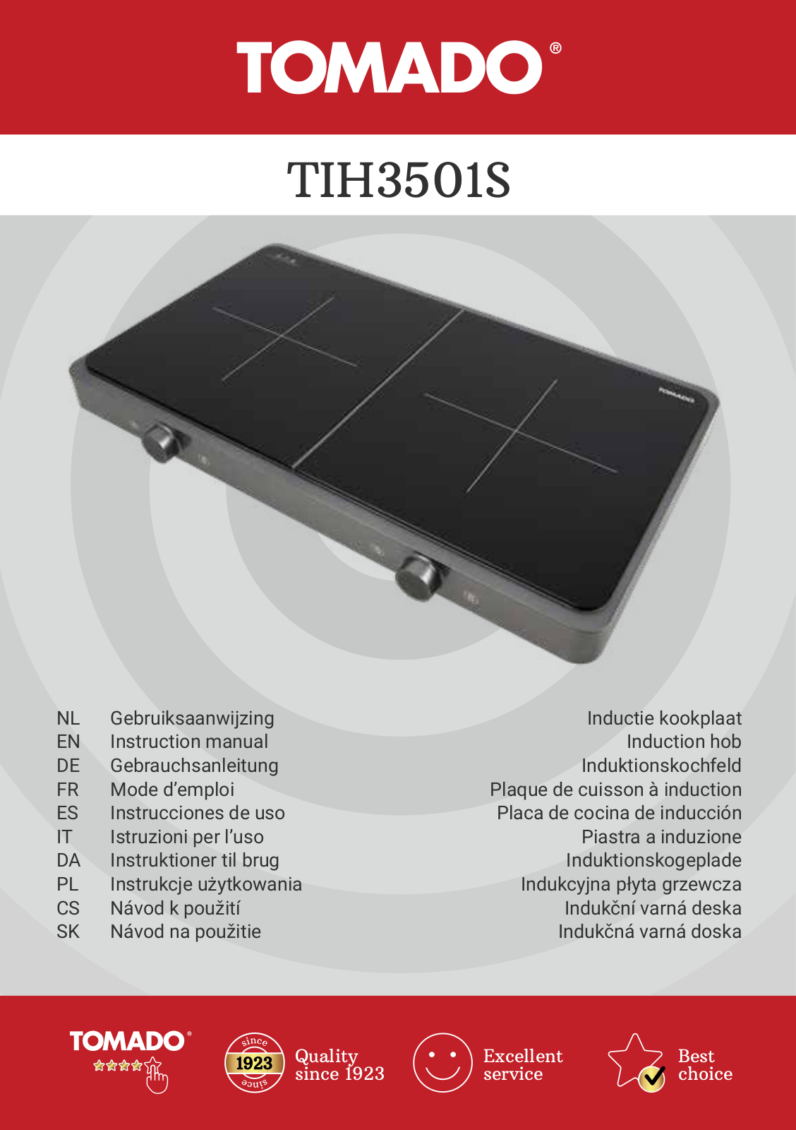 Tomado TIH3501S User guide - ManualMachine.com