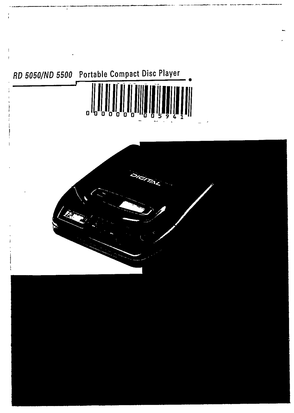 Philips RD5050/18 User Manual