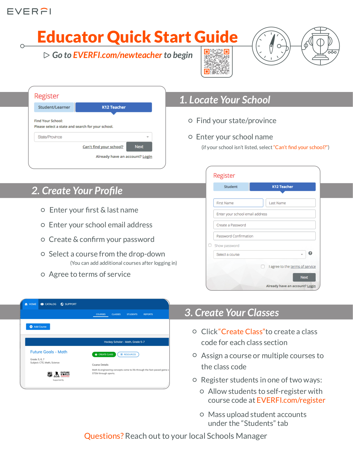EVERFI Educator Quick Start Guide - ManualMachine.com
