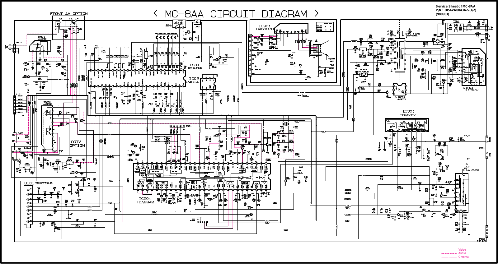 LG MC8AA Schematic