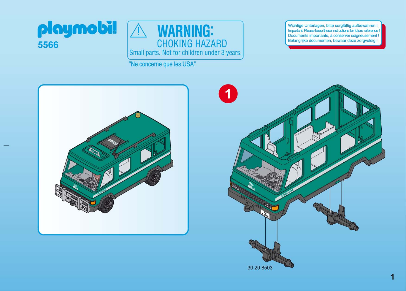 playmobil 5566 Instructions