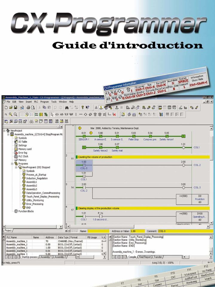 OMRON CX-PROGRAMMER User Manual