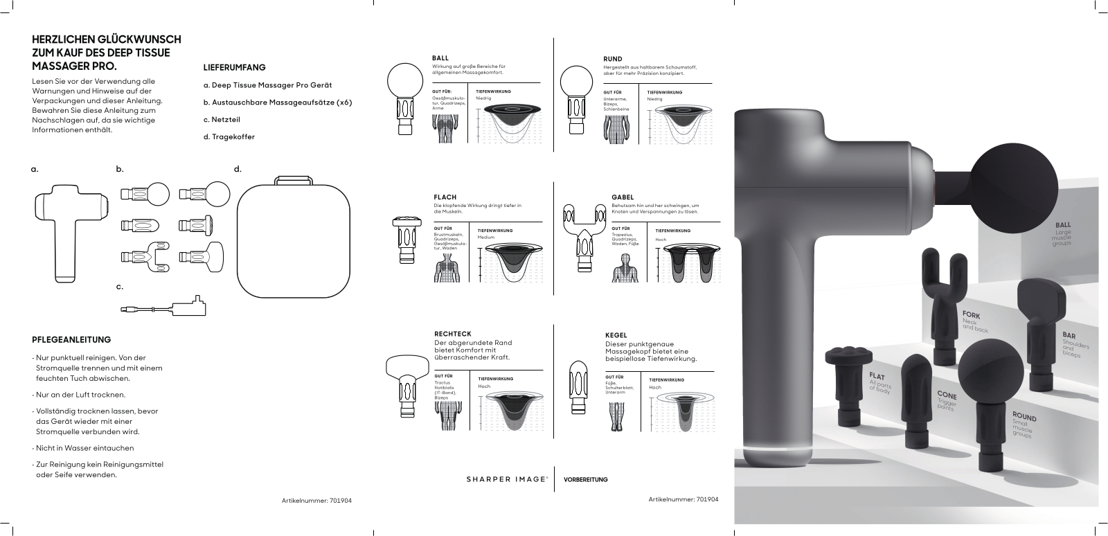 Sharper Image 701904 User Manual