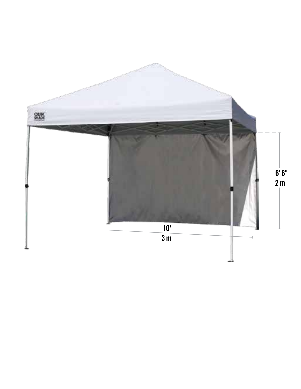 QuikShade ZDZ1005 Dimensions - ManualMachine.com