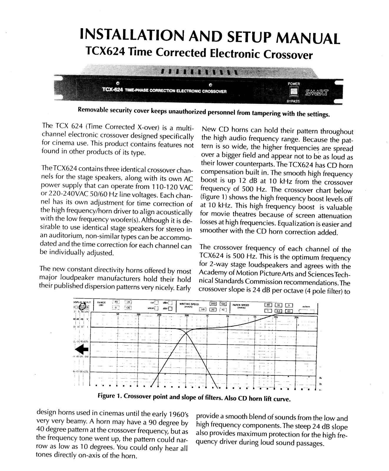 Smart TCX624 Installation Manual