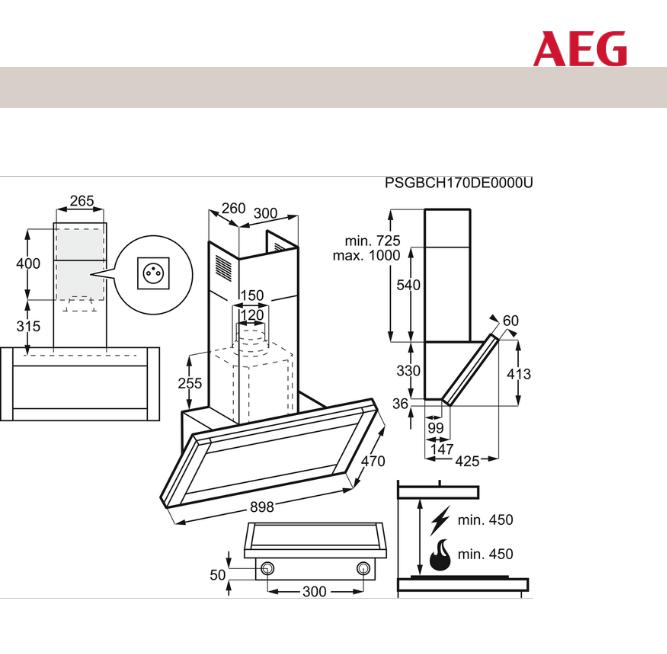 AEG DVE5970HM USER MANUAL