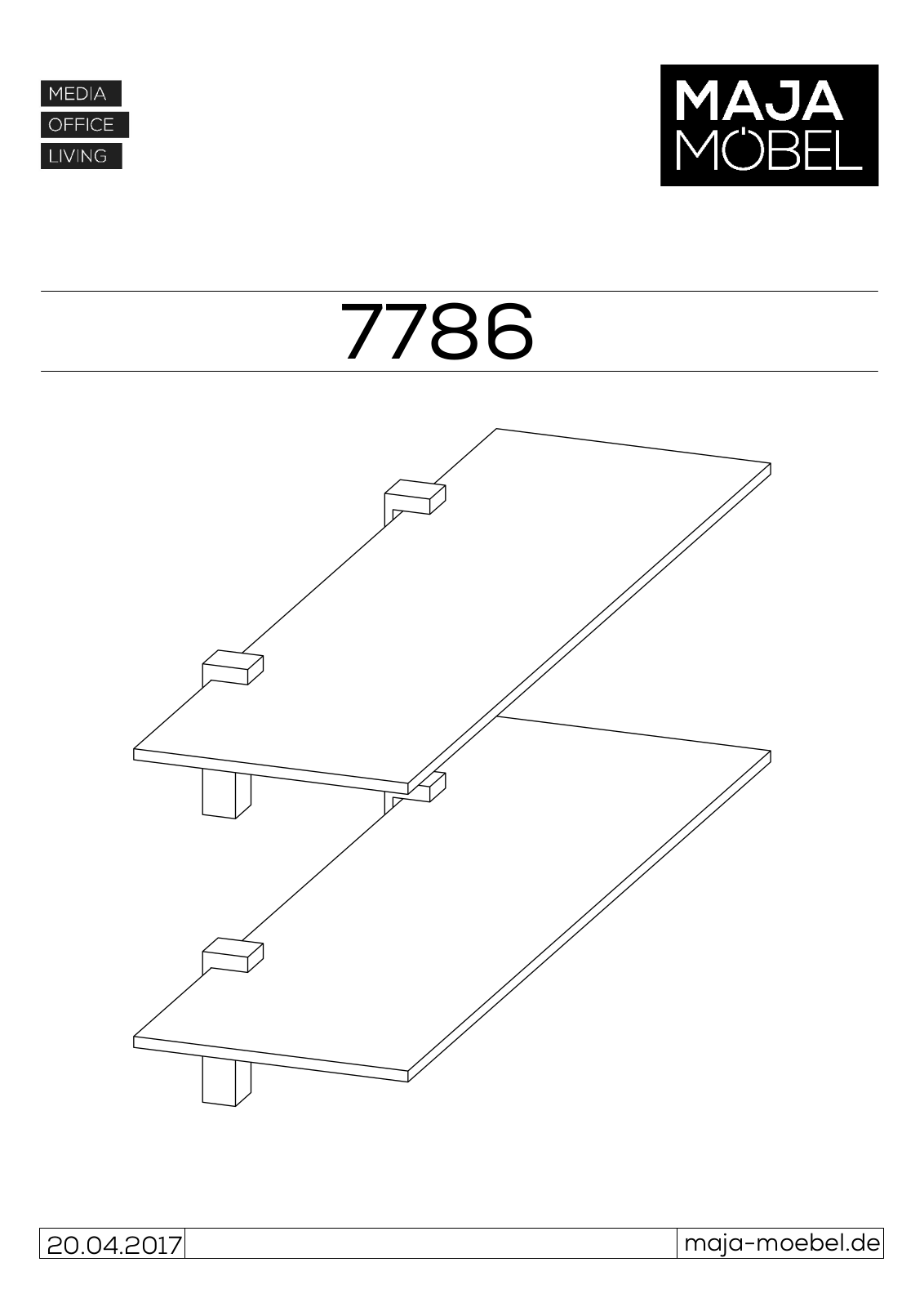 Maja Mobel 7786 Assembly instructions - ManualMachine.com