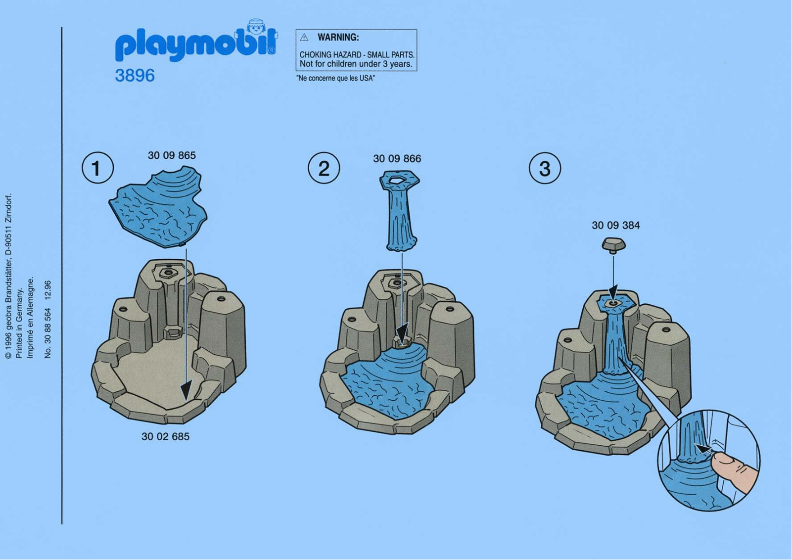 Playmobil 3896 Instructions