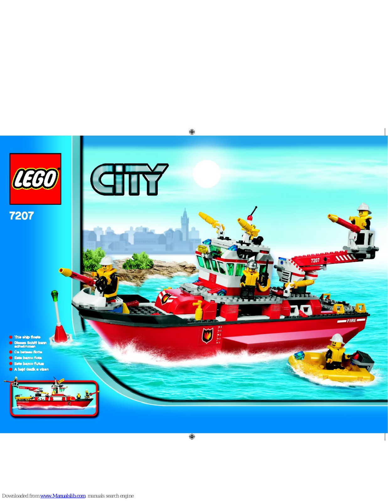 LEGO City 7207 Assembly Manual