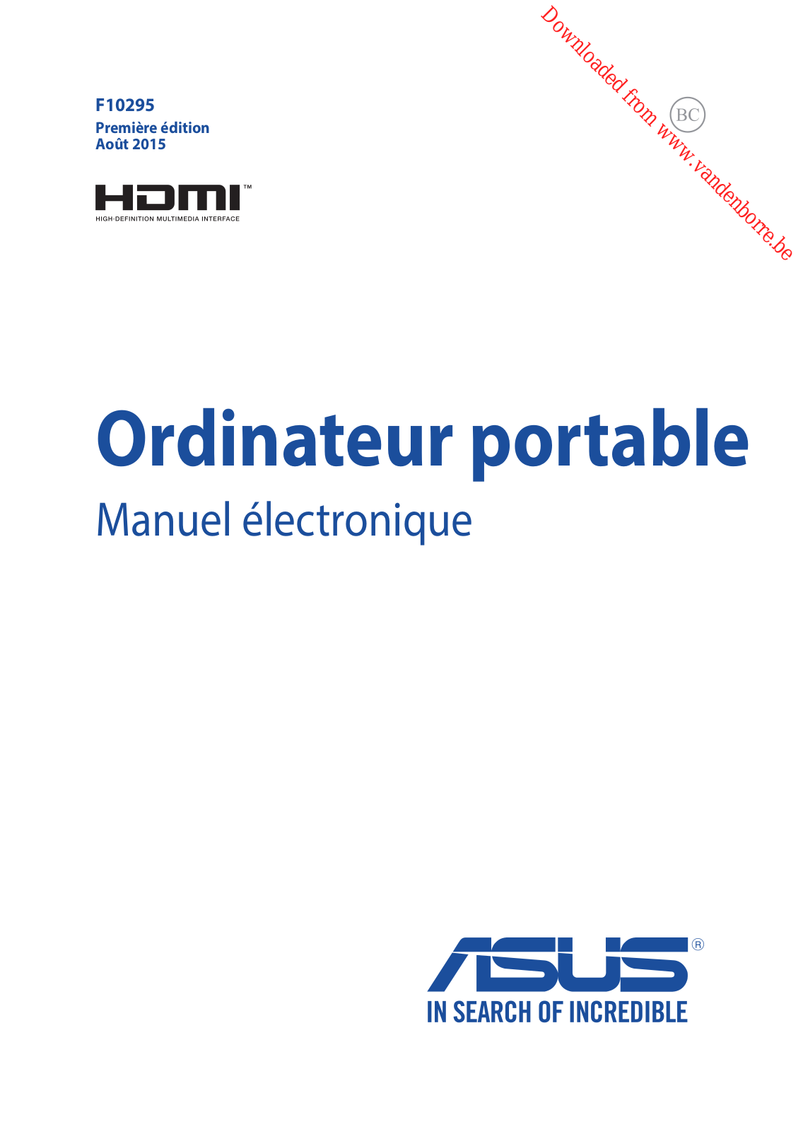 ASUS A556UQ User Manual