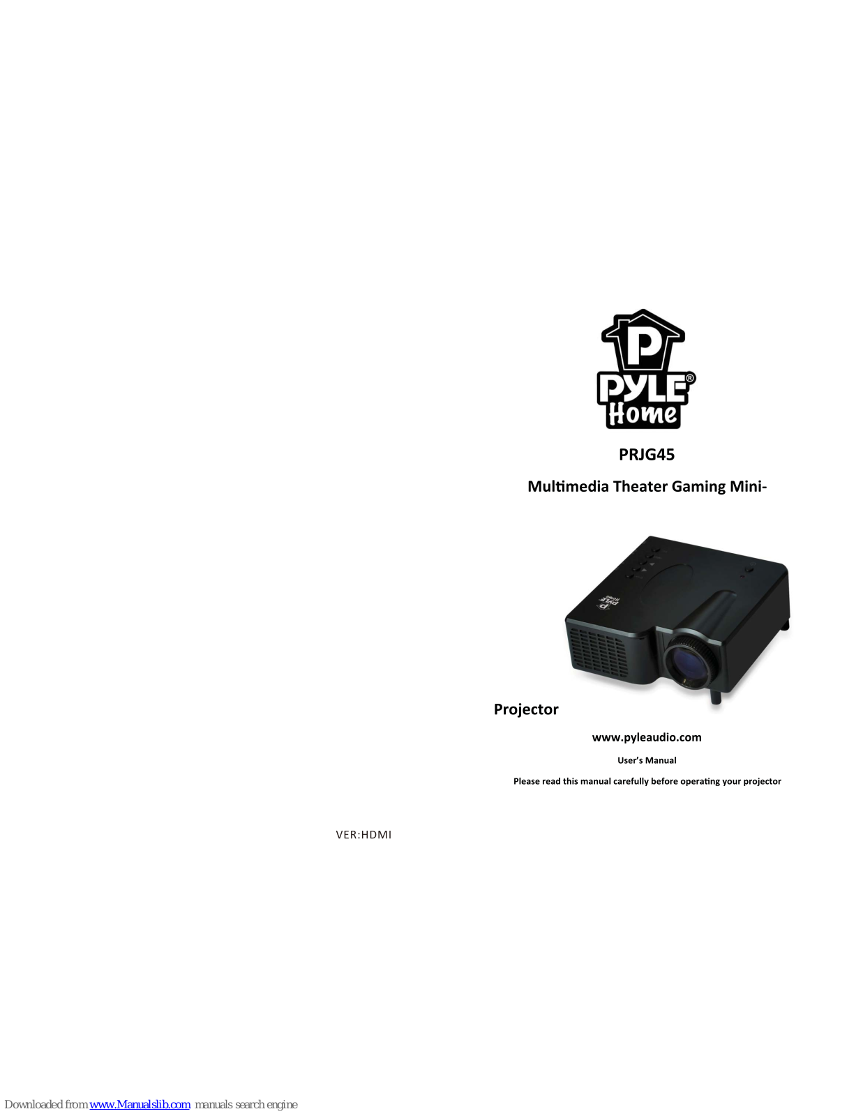 Pyle PRJG45 User Manual - ManualMachine.com