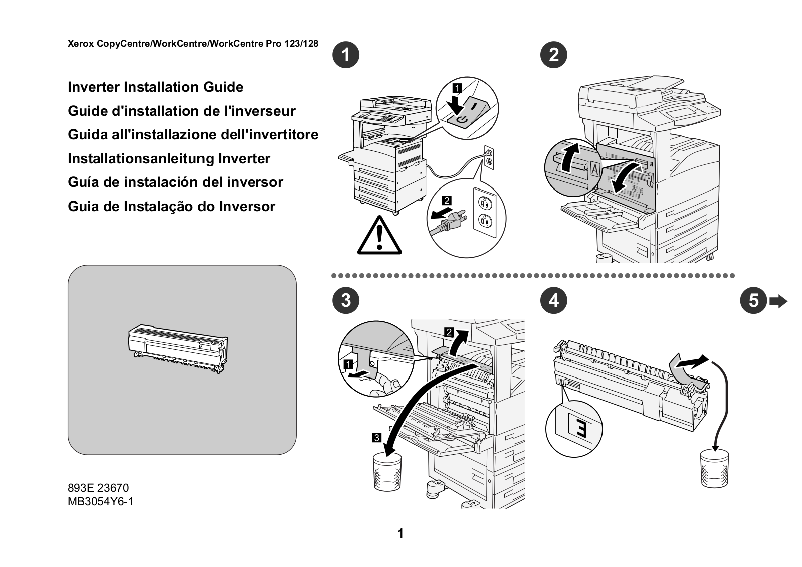 Xerox M123, M128-15844 User Manual