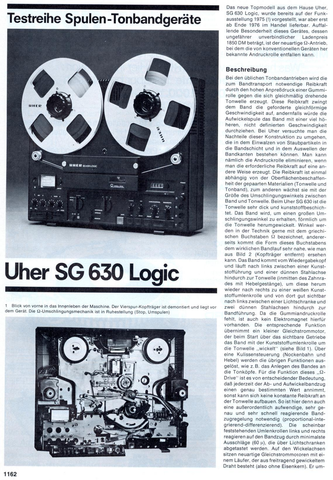 Uher SG-630 Logic Brochure