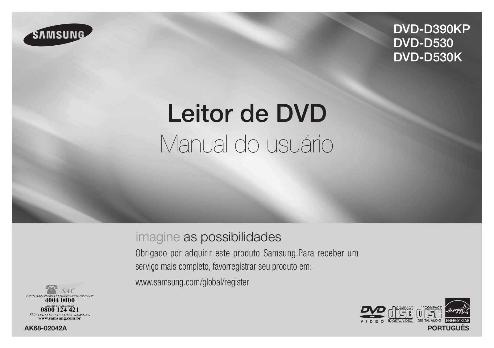 Samsung DVD-D530K, DVD-D390KP User Manual