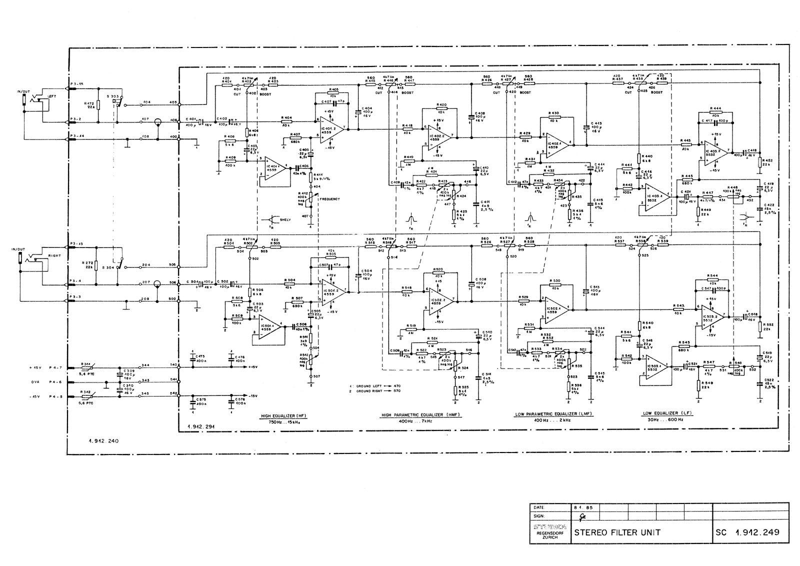 Studer 1912249 User Manual