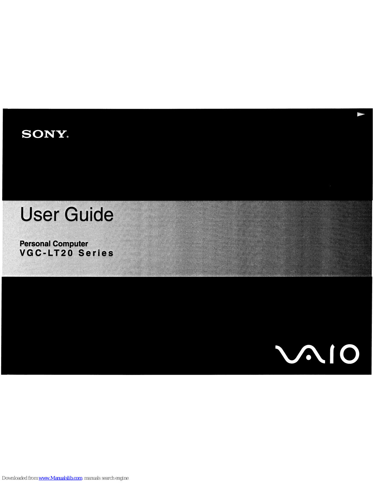 Sony Vajo VGC-LT20 Series User Manual