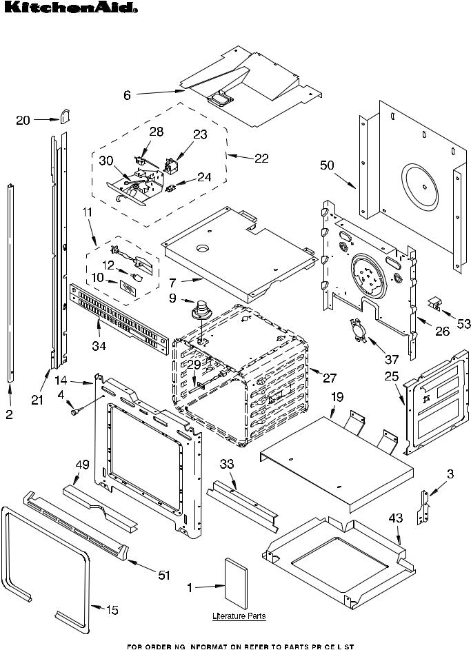 KitchenAid KEBS207DWH8 Parts List