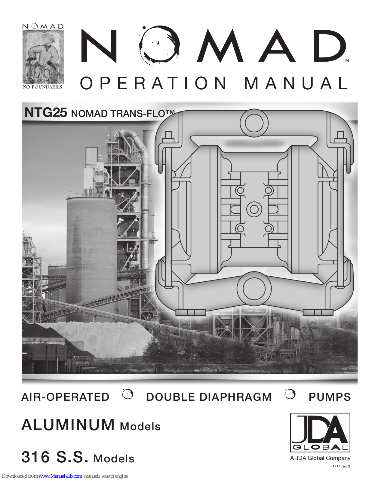 nomad NTG25 TRANS-FLO Operation Manual