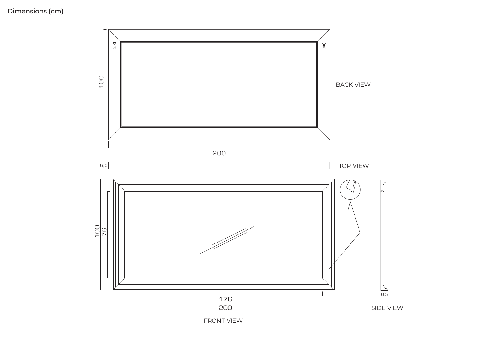 Sand & Stable BCMH1710 Dimensions - ManualMachine.com