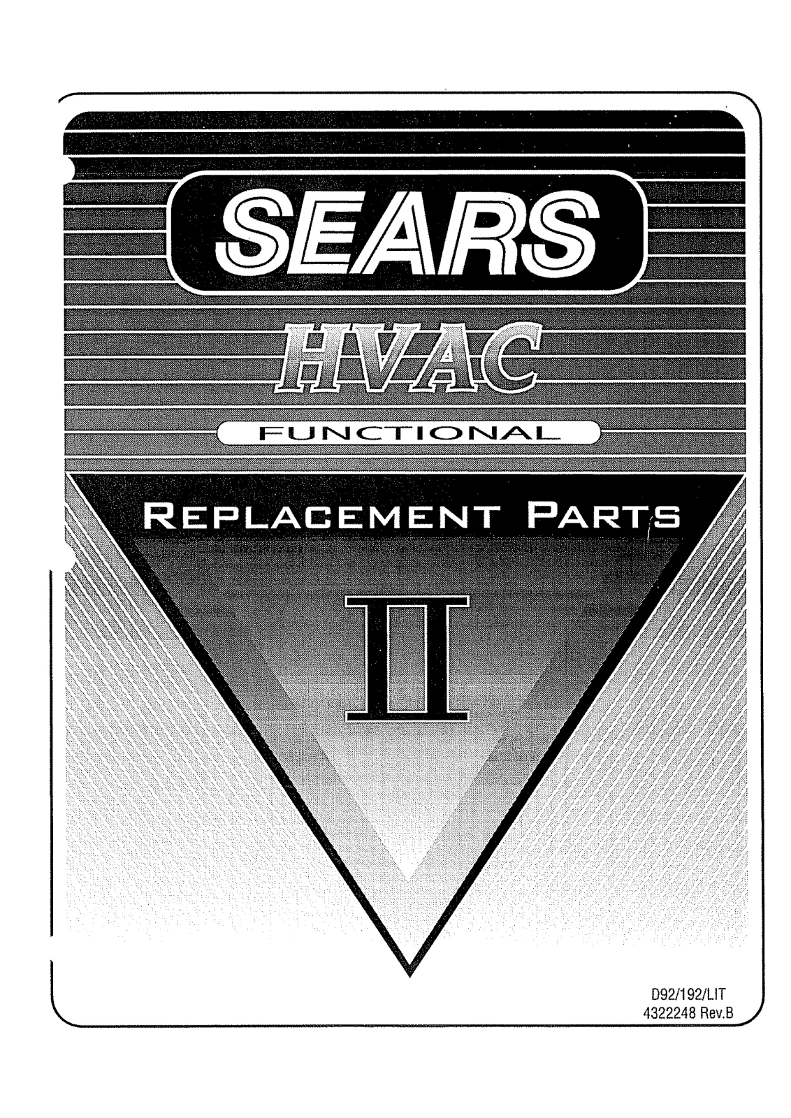 Sears 4322248 Owner’s Manual