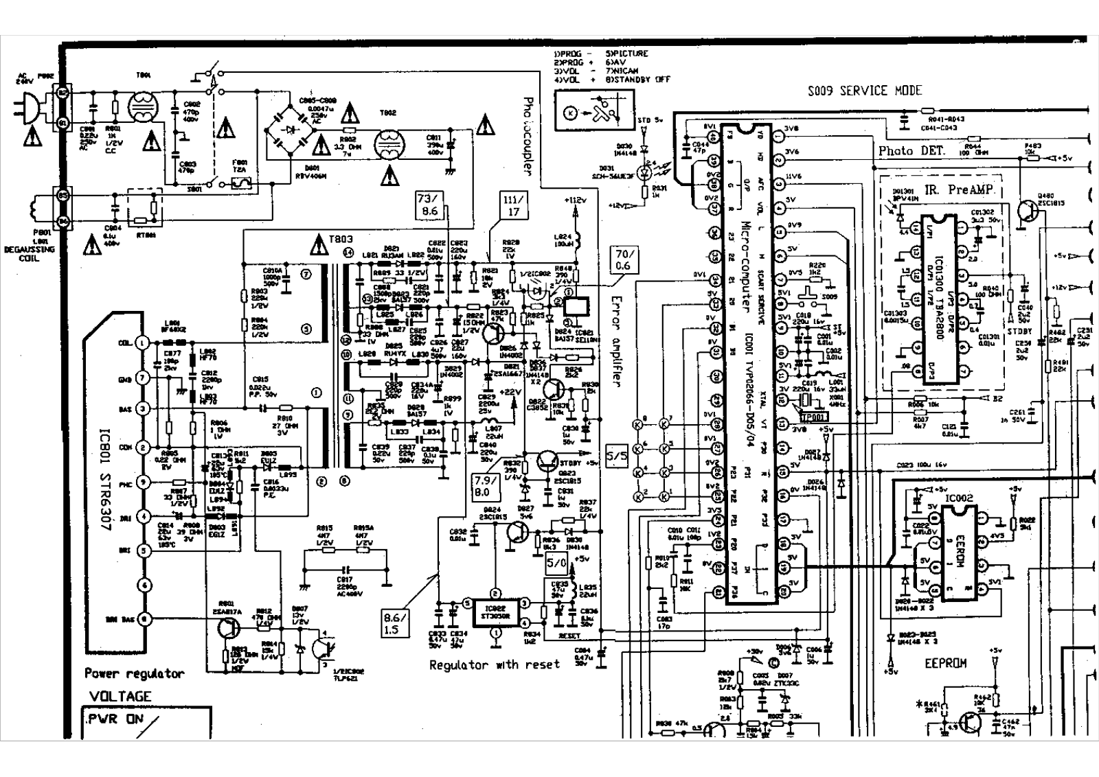 Aiwa a145, a205 schematic