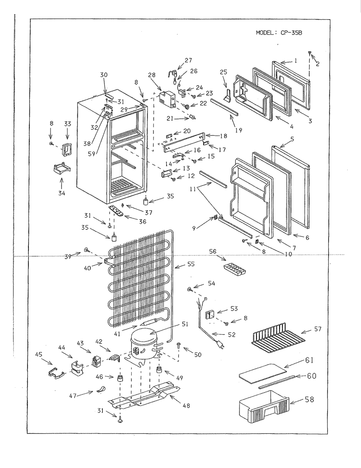 Summit CP35B Wiring Diagram